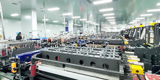 揭阳复森汽车制造有限责任公司(4G网站)制袋車間